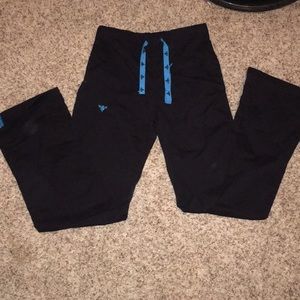 Black XS Med Couture scrub pant